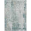 Tapis d'intérieur / extérieur lavable bleu sarcelle Fyerra - LOOMlan-1754245906