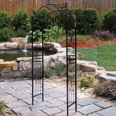 90.43 Ft. H x 17.58 Ft. W Iron Gate with
