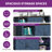 Farmhouse TV Stand for TVs Up To 80" With Open Storage Shelves And Adjustable Shelves, Entertainment Center TV Console-978158016