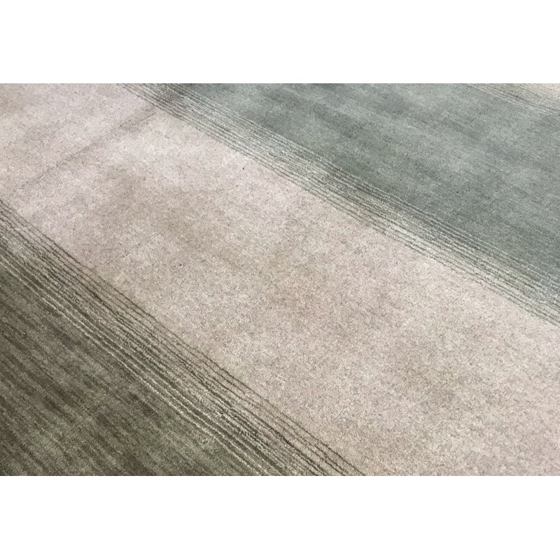 Gabbeh Wool Striped Area Rug