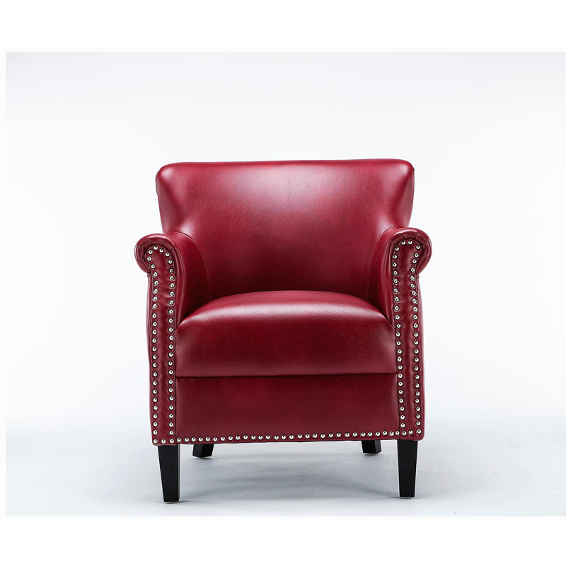 Hadley Red Club Chair