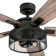 Carnegie 52" Ceiling Fan with LED Lights and Remote Included