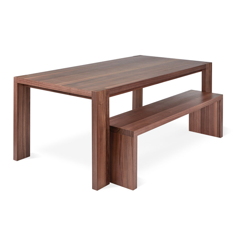 Plank Dining Table, Walnut
