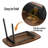 Folding Coffee Table Rustic Small Coffee Table Farmhouse Portable Table No Assembly Required-599889131-599889130