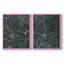 Jade Marble I - impression encadrée de qualité supérieure - prête à être accrochée - aucun clou requis - aucun clou requis-1252629765-1252629787