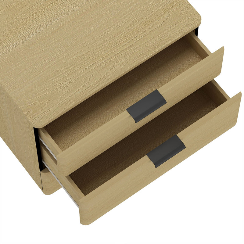 Table de chevet 26 po Payton en naturel (3 tiroirs)