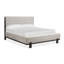 Lit King rembourré avec 2 tables de chevet-1294134628-1294134629