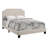 Bed, Platform, Bedroom, Frame, Upholstered, Linen Look, Transitional-22485612-22485610