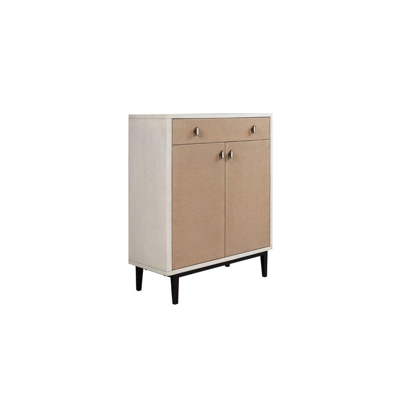 Molewski 2-Door Bar Cabinet, Vanilla