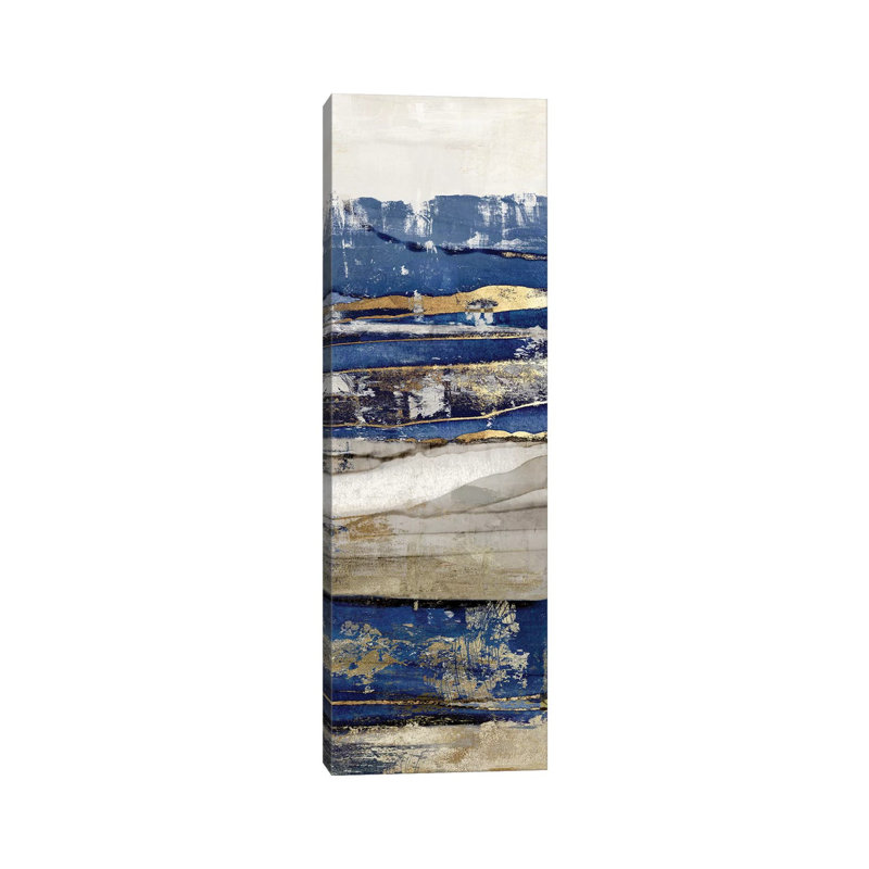 Ultramarine III by Isabelle Z - Wrapped Canvas Panoramic Print, 30.48 cm H x 91.44 cm W x 1.91 cm D