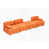 Cuir orange est en rupture de stock