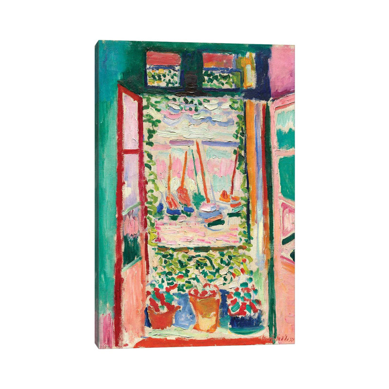 Henri Matisse - Wrapped Canvas Print, 20.32 cm H x 30.48 cm W
