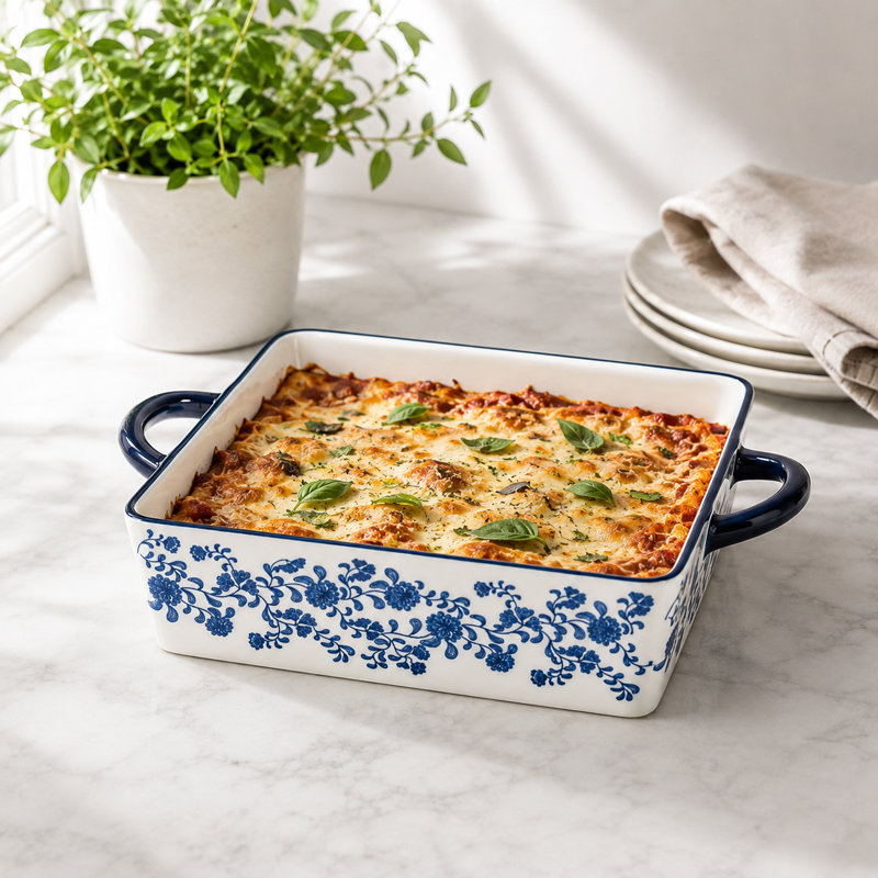 10 Strawberry Street Bella Bakeware Jacobean, moule carré de 25 cm
