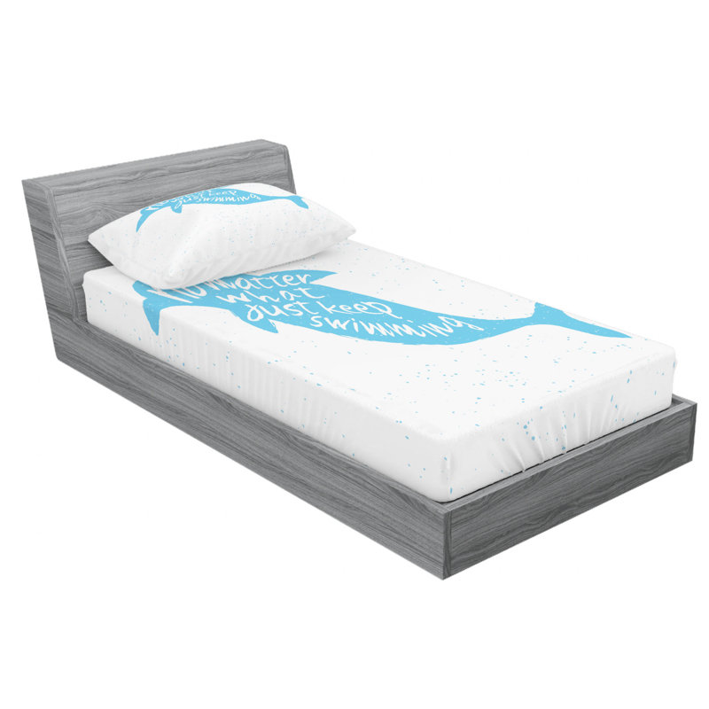 Microfiber Sheet Set, Twin XL Sheet Set with Fitted Sheet