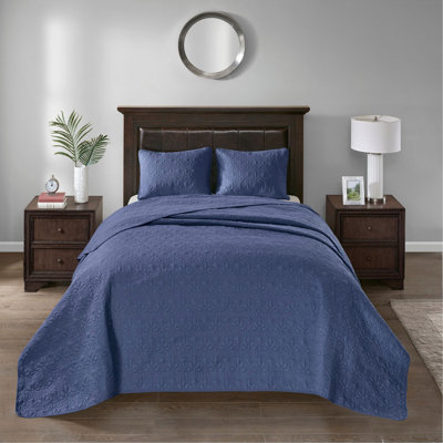 Reversible Quilt Set Navy