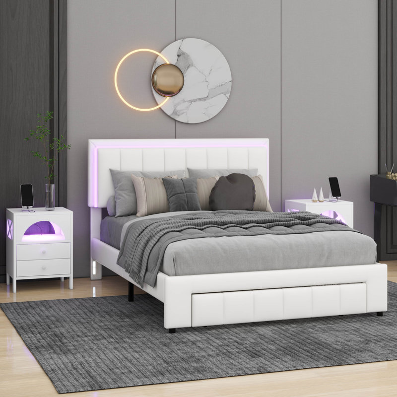 Ensemble de chambre à coucher Backstrom, Blanc