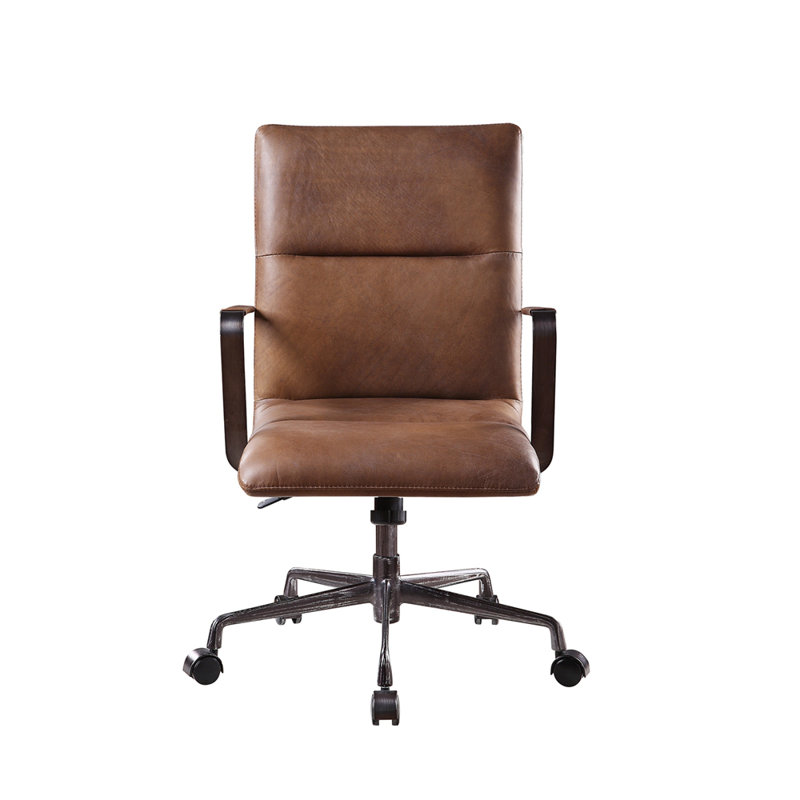 Springtown Genuine Leather Conference Chair