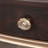 Camellia Field Oval Cocktail Table with Drawer - Warm Pecan