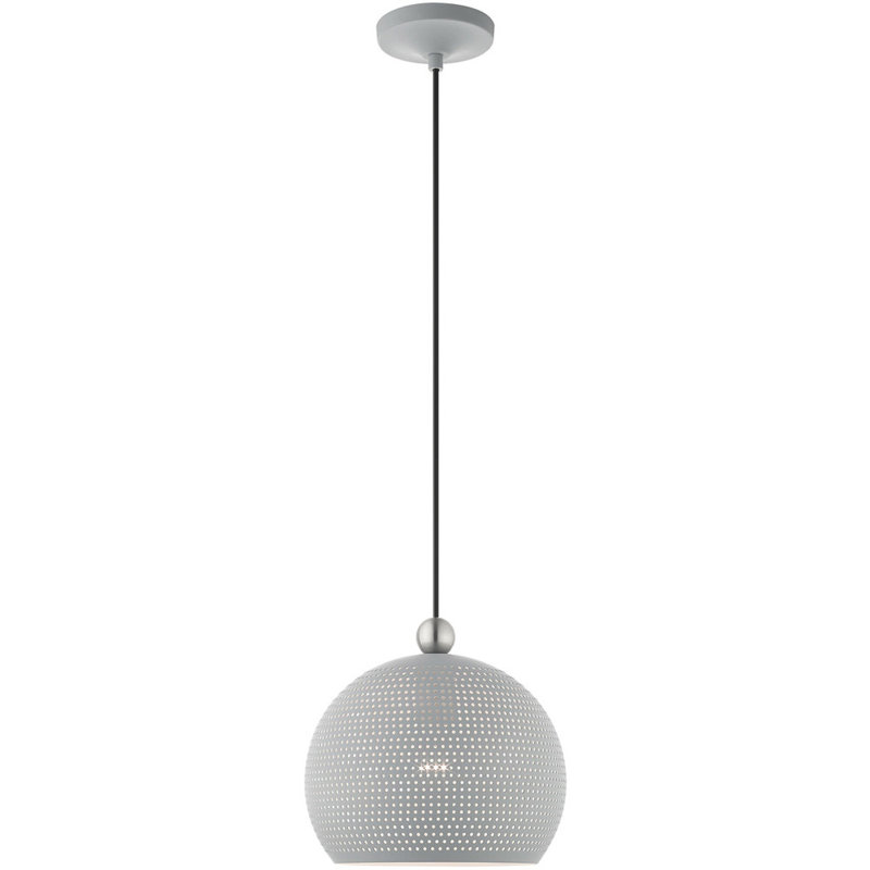 Luminaire suspendu en dome à 1 lumière