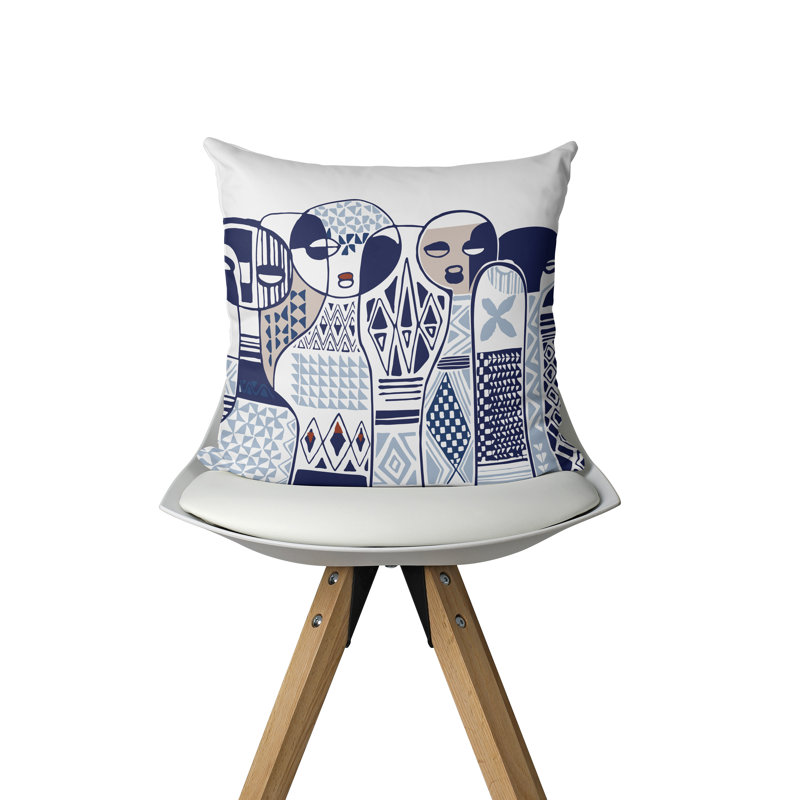Housse de coussin d'intérieur Asiko, 18" x 18"
