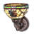8" Wide Pinecone Wall Sconce