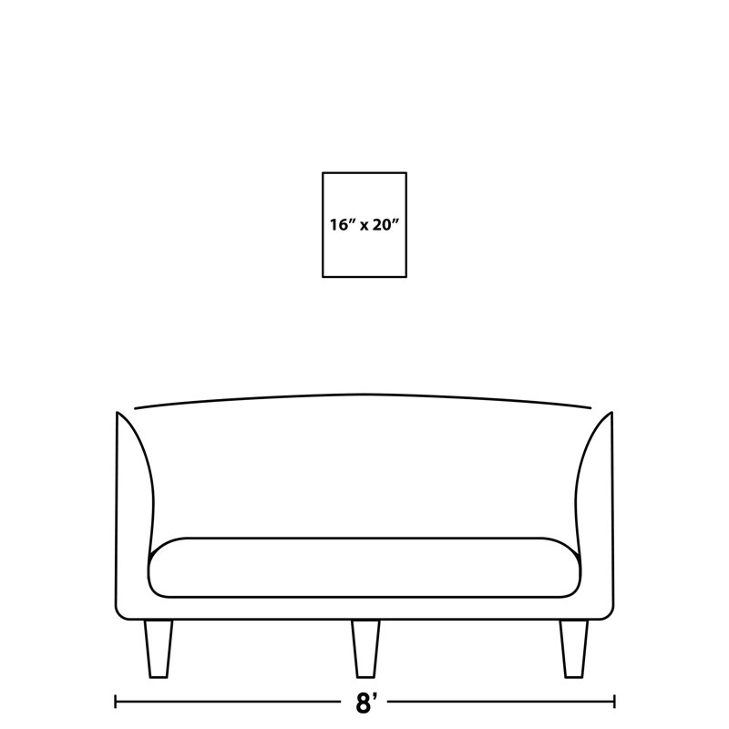 Romantic Suggestion III Print, 20" H x 16" W, Brush Gel