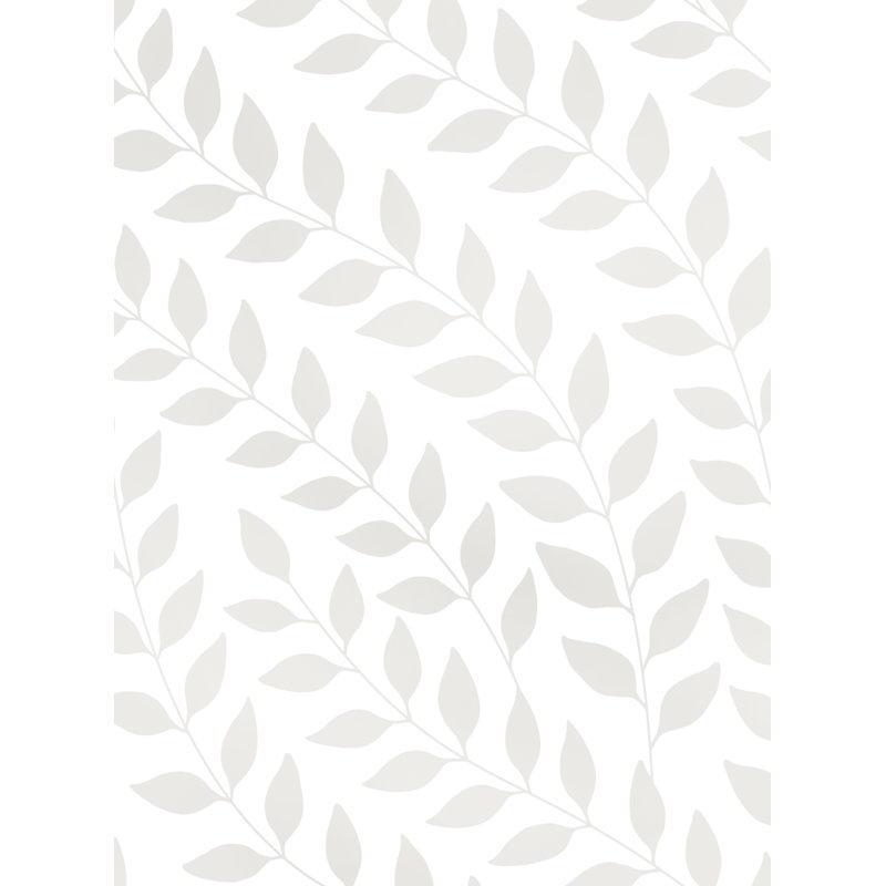 Panneau de papier peint adhésif Kaye, gris, L 2 pi x L 18 pi