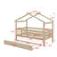 Lit simple en bois avec lit gigogne-2080925543-2080925538