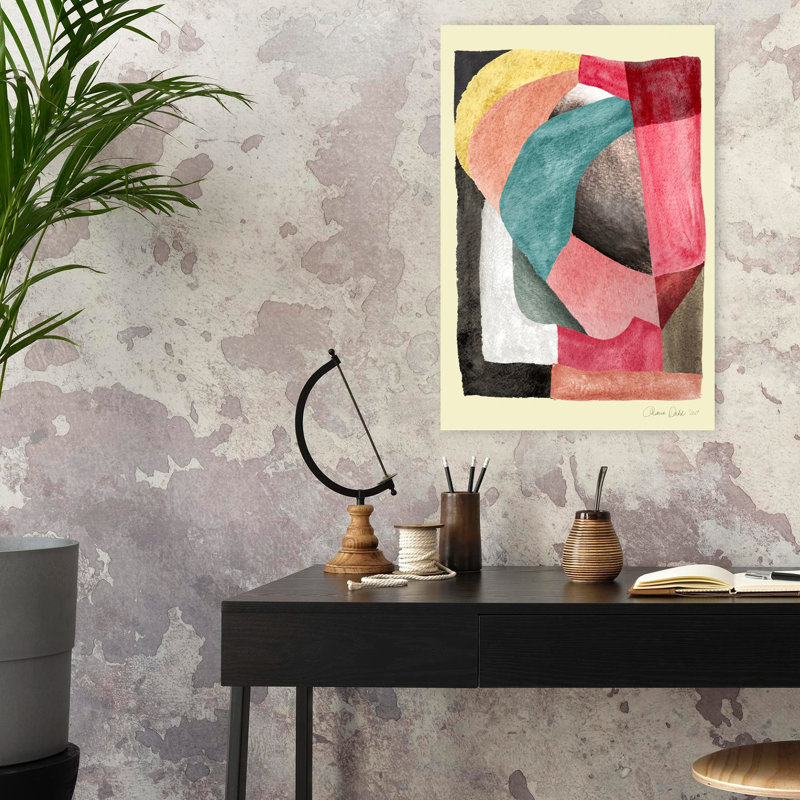 Compose l'art abstrait contemporain, H 24 po x l 16 po