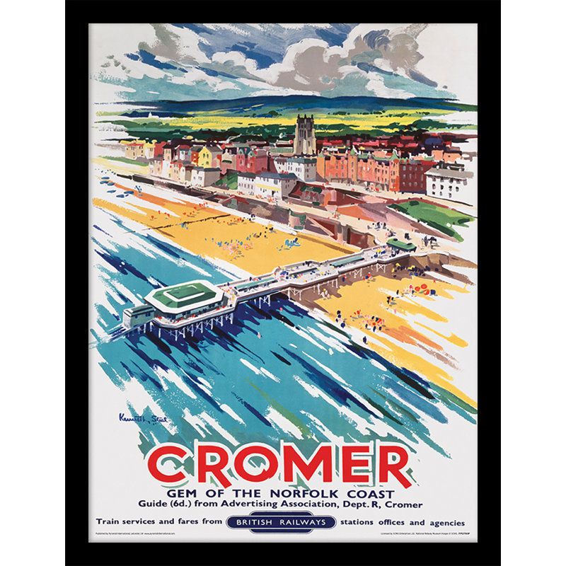 Cromer Pier by Kenneth Steel - No Frame Memorabilia