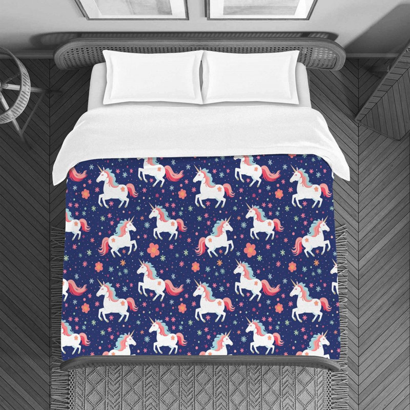 Unicorn Duvet Cover, Queen Duvet Cover