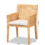 Fauteuil en rotin l 22,6 po Blodwen