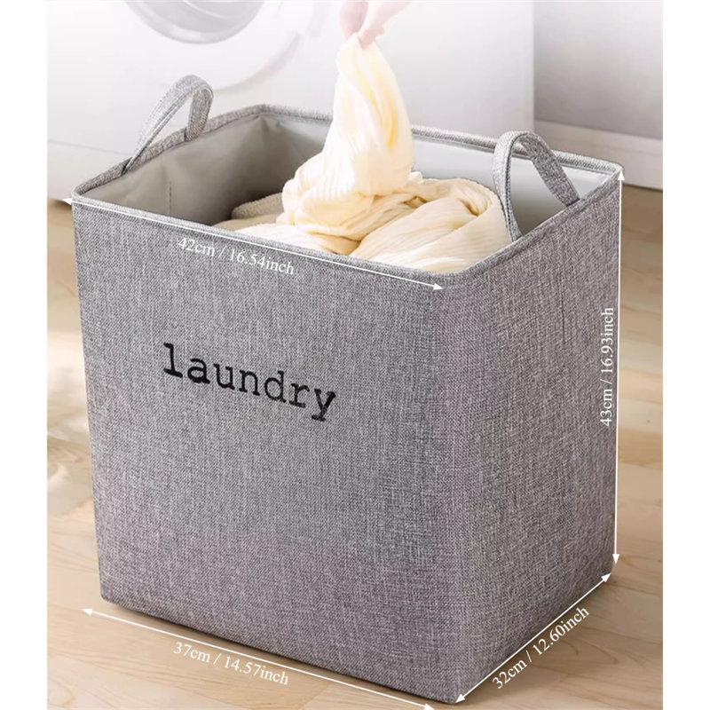 Fabric Laundry Hamper with Handles