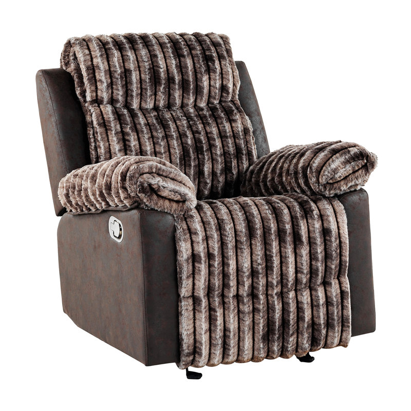 Premium Recliner With Smooth Gliding Motion – Designed For Total Comfort, Brown