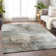 Machine Washable Indoor/Outdoor Cinead ACN1671 Ivory Rug