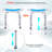 6-Level Adjustable Curved Bath For Cozy Living Rooms Stool Spa Shower Chair Non-Slip Design