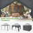 11 Ft. W x 11 Ft. D Pop Up Instant Steel Patio Gazebo with Solid Wall-86915908-86915907