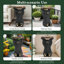 Tabouret de table d'appoint Black Bear