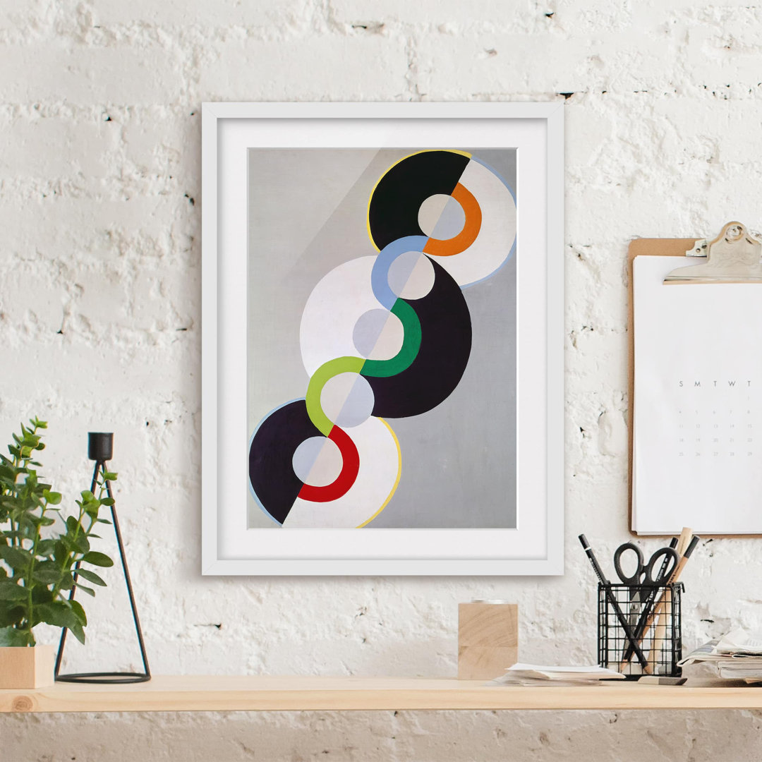 Gerahmter Kunstdruck Endless Rhythm von Robert Delaunay