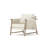 Naomie 4-Piece Acacia Patio Sofa Seating Set With Olefin Linen