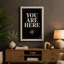You Are Here Mid-Century - Wrapped Canvas-1779061390-1779061395