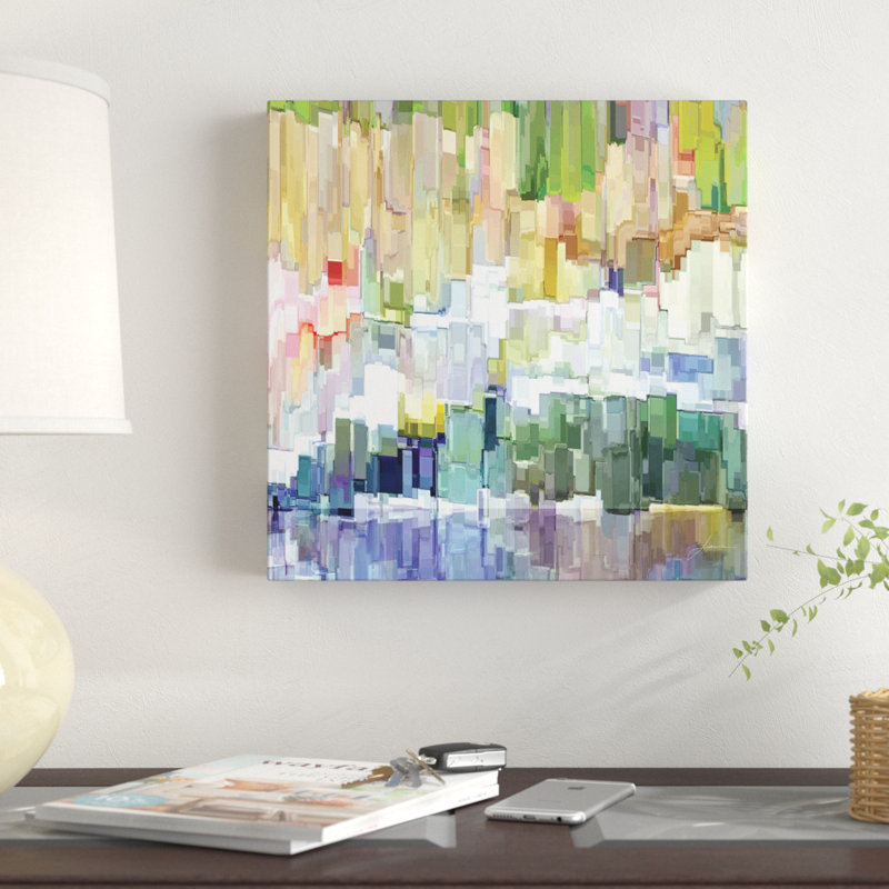 « glacier bay iii », reproduction d’impression sur toile tendue, H 14 po x l 14 po x P 2 po