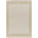 Tarri Boho Jute-Look Striped Brown Area Rug