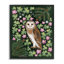 «Barn Owl & Botanicals», art de la giclée encadrée par Renee Thompson-111771570-107872903