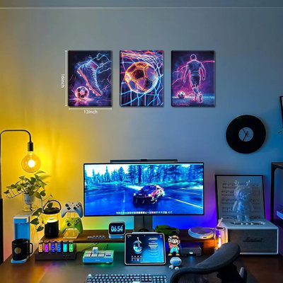 3 Piece Wrapped Canvas Print