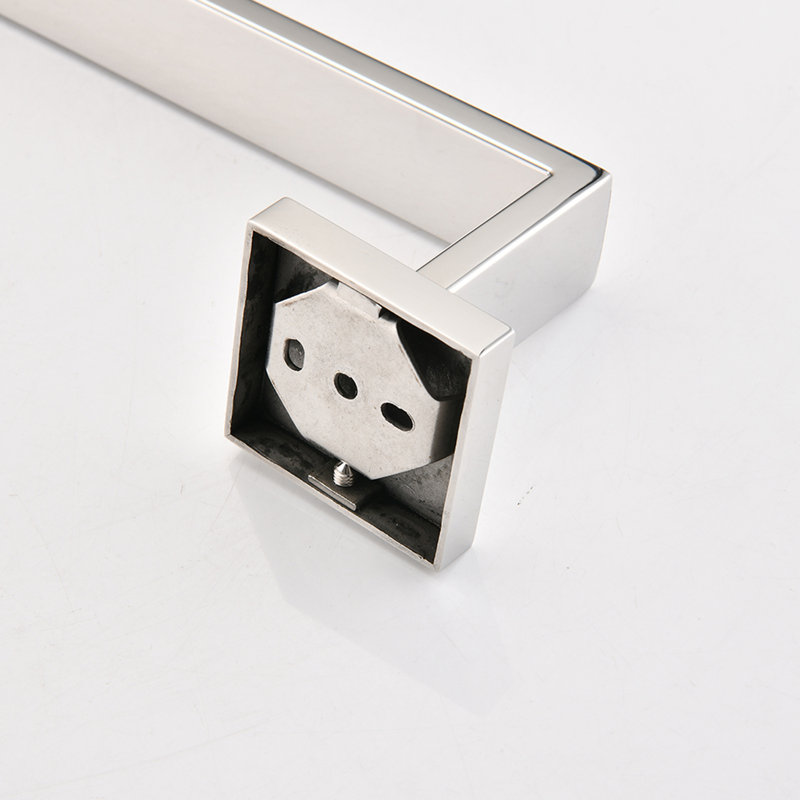 Ensemble de quincaillerie de salle de bain en acier inoxydable 8 pièces avec quincaillerie de fixation, Chrome