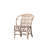Pure Bamboo Chair with Rounded Back
