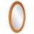 Borna Solid Wood Oval Mirror-1310660707