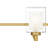Roseville 5-Light Brushed Gold Bath Light