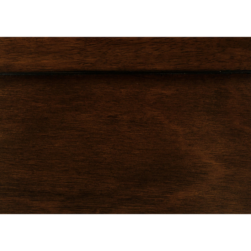 Lit traditionnel en teinture, avec tête de lit et rails pour lit de chambre teinté, taille, Lit double, Brun